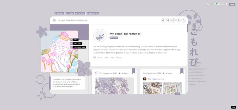 Tumblr Theme by Koi