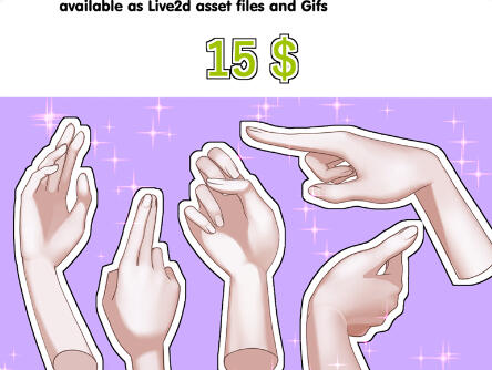 Hand Assets by Misu Murasaki