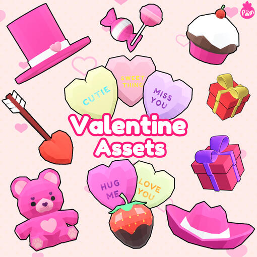 Valentine's Day Throwables by DariRuu Pom