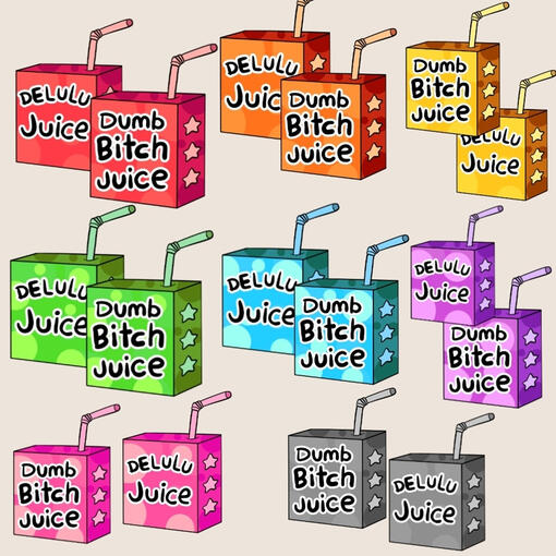 Juice Box Throwables by Wolfie Taurus